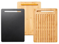 Fiskars Functional Form bambusz vágódeszka készlet 3 részes (1057550)