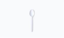  Evőkanál, műanyag, többször használatos, 18, 5 cm, 50 db Venus , fehér (SW-VE-LD-01) - fodicoaruhaz