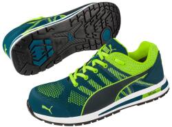 PUMA Elevate Knit Green S1P ESD HRO SRC védőcipő - Dark Olive Green - 40 (PUM-643170-40 S1P)