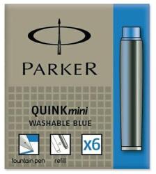 Parker Töltőtoll patron, rövid, PARKER "Royal", kék - 6 db (ICPTPRK) - fiorex