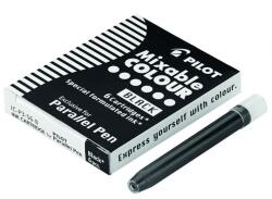 Pilot Töltőtoll tintapatron Pilot Parallel Pen 6 db/doboz, fekete (ICP3S6B) - irodasziget