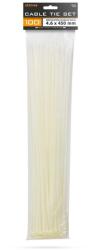 HANDY Vezetékkötegelő 450 x 4, 6 mm Áttetsző 100db/csom (05424)