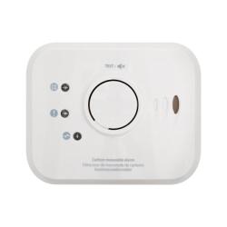 Somogyi Elektronic FireAngel NM-CO-10X-INT szén-monoxid vészjelző, beépített, nem cserélhető lítium elem, 10 év várható üzemidő, W2-modulal hálózatba kapcsolható, fehér