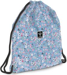 Ars Una Ars Una: Pearl Blossom Blue sac de sport pentru adolescenți cu flori, 37, 5x46cm (54593763)