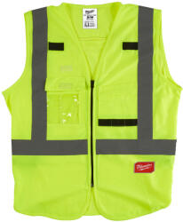 Milwaukee Láthatósági mellény, sárga - S/M 1 db (4932471889)