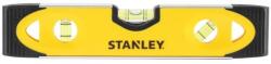 STANLEY 0-43-511 Nivela Torpedo din plastic cu cadru din aluminiu magnetica 230 mm