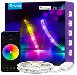 Govee Banda LED Govee H618A RGBIC, Wi-Fi, Voice Assistants, 5m (Alb) (H618A3D1)