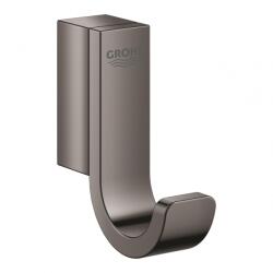 GROHE Selection króm fürdőköntös akasztó hard grafit színben (41039A00)