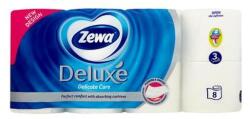 Zewa Toalettpapír, 3 rétegű, kistekercses, 8 tekercs, ZEWA "Deluxe", fehér (KHHZ02) - papirtar