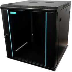 Spacer CABINET 19″ SPACER 12U 600x600mm, fixare pe perete, Flatpack (dezasamblat), (SPCW-12U-600-BK-03)