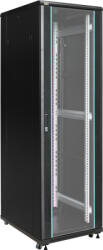 Pulsar RS4268 19" 42U 600x800 álló rack szekrény; lapra szerelt; fekete (RS4268)