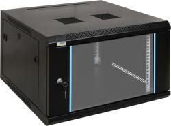 Pulsar RW666 RACK szekrény, fali rögzítés, 6U/600x600 (RW666)