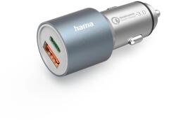Hama fic e3 autós töltő usb dupla, 3a qualcomm qc 3.0 (19, 5w)