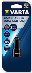 VARTA Adapter autós VARTA Car Charger Dual USB -A/USB-C 12V (57932101401) - papir-bolt