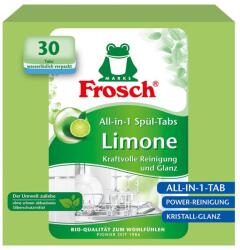 Frosch mosogatógép tabletta zöldcitrom 30db - klin
