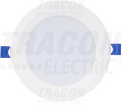 TRACON Corp de iluminat LED încorporabil, compact, cu LED SAMSUNGn230 VAC; 9W; 720lm; D=150 mm, 4000 K; IP20, EEI=G (LED-DLS-9NW)
