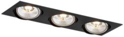 Argon Argon 6116 BZ - Beépíthető lámpa OLIMP 3xGU10-AR111/12W/230V fekete AR6116BZ (AR6116BZ)