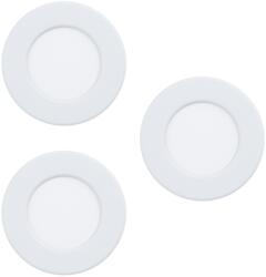 EGLO Spot încastrat Eglo FUEVA 5 99135, LED 3x2.7W 900lm 3000K IP20, alb (99135)