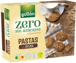 gullón pastas zero magas rosttartalmú kakaós zabkeksz hozzáadott cukor nélkül 300 g - biopanda