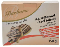Barbara gluténmentes kajszis kakaós vaníliás linzer 150 g - biopanda