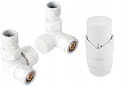 FERRO Novaservis készlet radiátorokhoz, sarok, fehér ZTO30WH (ZTO30WH)