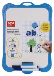 APLI Fehértábla, kiegészítőkkel, kétoldalas, törölhető, APLI Kids (LCA12916) - primatinta