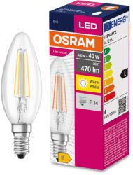 OSRAM Classic B LED izzó, E14, 4W (40W), 470 lm, 2700K