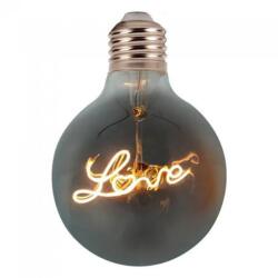 V-TAC Bec LED cu filament V-Tac SKU-2700 Model Love G125 E27 5W 2200K lumina alba calda (SKU-2700)