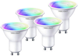 Yeelight W1 GU10 Okosizzó, 4 db (színes)