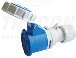 TRACON Priza industriala, cu protectie marita TICS-2132H 16A, 230V, 2P+E, 6h, IP67 (TICS-2132H)
