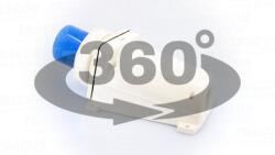 TRACON Fisa industriala aparenta TICS-543 125A, 250V, 2P+E, 6h, IP67 (TICS-543)