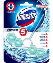Domestos WC frissítő blokk, 1 db-os, DOMESTOS "Power 5", óceán (kht540) - irodaszer