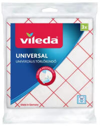 Vileda háztartási Törlőkendő univerzális 3 db/csomag Vileda_F1257T - delfinbuvar
