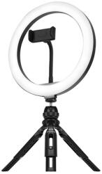 Streamplify Light 10 Körlámpa és Kamera Tartó - 26 cm, 10 W, 480 Lm (SPIR-LZ10112.11)