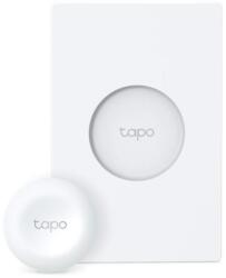 TP-LINK Intrerupator inteligent TP-LINK Tapo S200D, necesita hub Tapo H100 pentru functionare, 1 comutator, programare prin smartphone aplicatia Tapo, 1 x baterie CR2032, WiFi (Alb) (TAPO S200D)