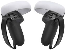 KIWI design Controller markolatvédő Kiwi Design Q1 PRO-2 Meta Quest 2-höz Fekete