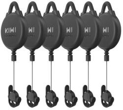 KIWI design VR Cable Pulley System-6 pcs Kiwi Design V2-6 for Meta Quest 2 Black (V2-6/Black/HJT-062) - jatekotthon