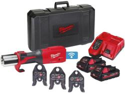 Milwaukee M18 ONEBLHPT-302C TH-SET M18 FORCE LOGIC SZÉNKEFE NÉLKÜLI PRÉSGÉP ONE-KEY TECHNOLÓGIÁVAL (MI-4933478307)