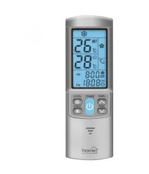 Somogyi Home URC 2000AC/SL univerzális légkondicionáló távirányító, 2000 működtető kód, 10000 típushoz, SMART elalvásmód, márka szerinti kézi beállítás
