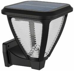 Philips Vapora napelemes kültéri fali lámpa 1, 5W2700K, fekete