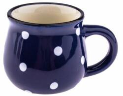 4home Dots Kerámia bögre 75 ml, kék, kék, 75 ml