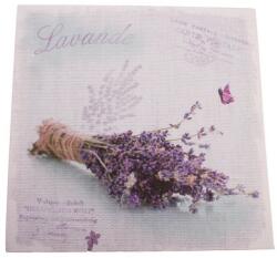 4-Home Lavender letter vászonkép, 28 x 28 cm