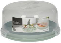 4-Home EH tálca tetővel 2in1, 28 cm átmérőjű, zöld, tálalótálca 2in1, 28 cm átmérőjű, zöld, zöld