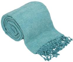 4-Home Adel turquoise takaró, 150 x 200 cm