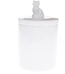 4-Home Kerámia dekoratív doza Gato, 21 x 14 cm