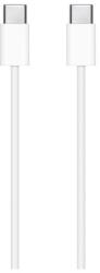 Apple adatkábel és töltő (type-c - type-c, gyorstöltés támogatás, 100cm) fehér (MUF72ZM/A / MM093ZM/A)