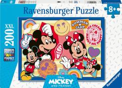 Ravensburger Пъзел Ravensburger от 200 XXL части - Мики и Мини (7012004136) - ozone