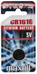 Maxell CR1616 Lítium Gombelem 1db/csomag 18745 (18745)