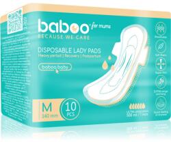 Baboo Postpartum Maternity Pads absorbante postnatale de unică folosință marimea M 10 buc