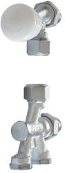 GIACOMINI R438 kétcsöves egyenes kétpontos radiátorszelep, 1/2" x 18mm (R438X036) - kazanwebshop